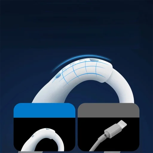 USB - micro USB kábel 2.4A 2m Joyroom S-UM018A13 - fehér - 4