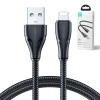 Joyroom USB - Lightning 2.4A kábel Surpass Series 2 m fekete (S-UL012A11) thumbnail