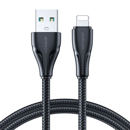 Joyroom USB - Lightning 2.4A kábel Surpass Series 2 m fekete (S-UL012A11) - 1
