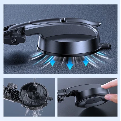 Joyroom mechanical car cockpit holder fekete (JR-ZS283) - 7