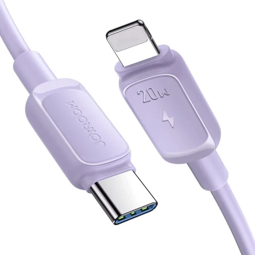 Joyroom S-CL020A14 Lightning - USB-C kábel 20W 480 Mb/s 1.2m - lila - 1