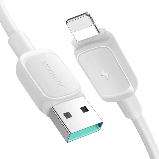 Lightning - USB 2.4A kábel 1.2m Joyroom S-AL012A14 - fehér - 1