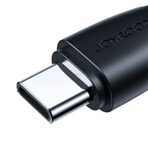 Joyroom USB - USB C 3A Surpass Series kábel gyors töltéshez és adatátvitelhez 1.2 m fekete (S-UC027A11) - 2
