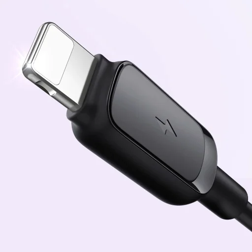 Lightning - USB 2.4A kábel 1.2m Joyroom S-AL012A14 - fekete - 8