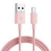 Joyroom S-2030M13 kábel Lightning és USB-A csatlakozókkal, 2 m hosszú - rózsaszín