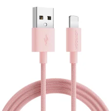 Joyroom S-2030M13 kábel Lightning és USB-A csatlakozókkal, 2 m hosszú - rózsaszín