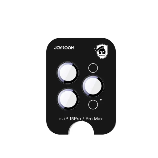 Joyroom JR-MFY0244 üvegfólia iPhone 15 Pro/15 Pro Max lencsékre - Grafit - 1