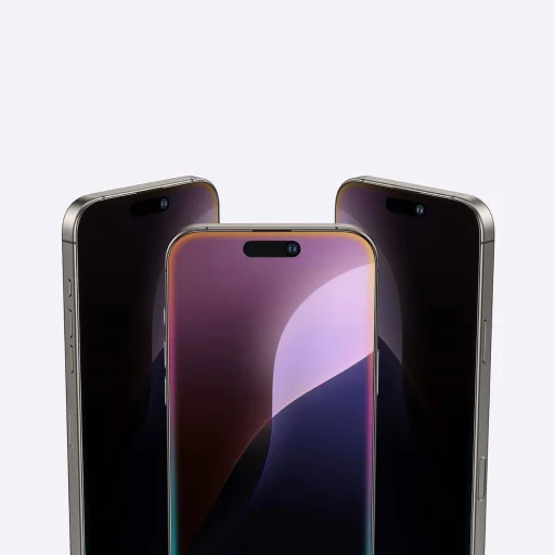 AmazingThing Titan Privacy Glass üvegfólia iPhone 16 Pro-hoz - 10