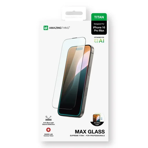  iPhone 16 Pro Max AmazingThing Titan Max Edzett Üveg üvegfólia - 12