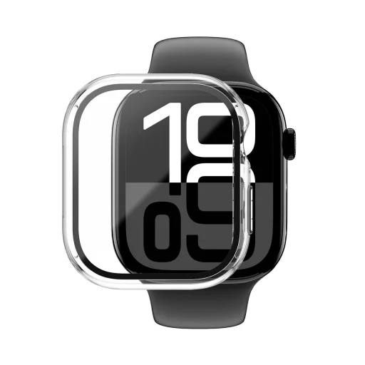 AmazingThing Radix Glass Apple Watch 46mm tok - Átlátszó - 3