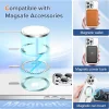 iPhone 13 Pro - Techsuit - Luxuskategóriás Kristály MagSafe - Ezüst tok thumbnail