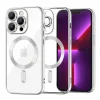 iPhone 13 Pro - Techsuit - Luxuskategóriás Kristály MagSafe - Ezüst tok thumbnail