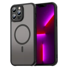 iPhone 13 Pro - Techsuit - HaloFrost II MagSafe tok - Fekete