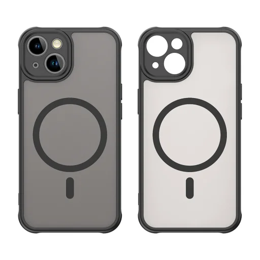 iPhone 13 tok - Techsuit - HaloFrost II MagSafe - Fekete - 2