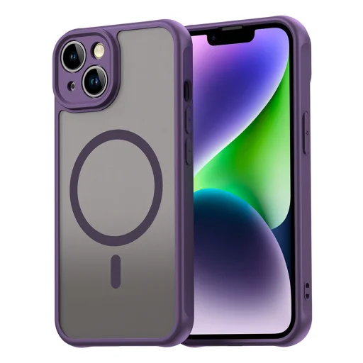 iPhone 13 Techsuit - HaloFrost II MagSafe tok - Lila - 1