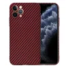 iPhone 11 Pro tok - Techsuit - Carbonite FiberShell - Piros