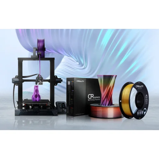 CR-Silk PLA Filament Creality (Lila) - 7