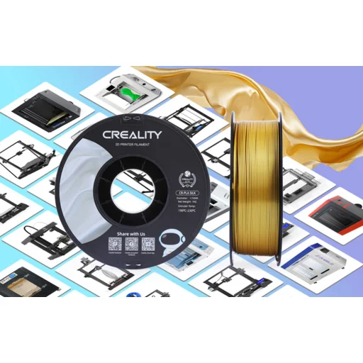 CR-Silk PLA Filament Creality (Arany) - 8