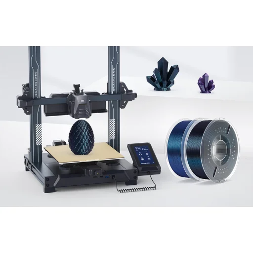 ELEGOO PLA Galaxy Filament (Páva kék) - 3