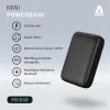 CHG AVAX PB105B MINI PD/Type-C 20W gyorstöltő Powerbank 10.000mAh, fekete thumbnail