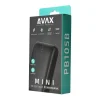 CHG AVAX PB105B MINI PD/Type-C 20W gyorstöltő Powerbank 10.000mAh, fekete thumbnail