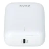 CHG AVAX PB105W MINI PD/Type-C 20W gyorstöltő Powerbank 10.000mAh, fehér thumbnail