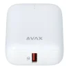 CHG AVAX PB105W MINI PD/Type-C 20W gyorstöltő Powerbank 10.000mAh, fehér thumbnail