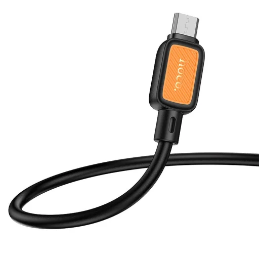 Hoco 2,4A Micro USB kábel 1 m X108 fekete - 2