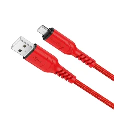 USB A - Micro USB kábel Hoco 2,4A 1 m X59 piros