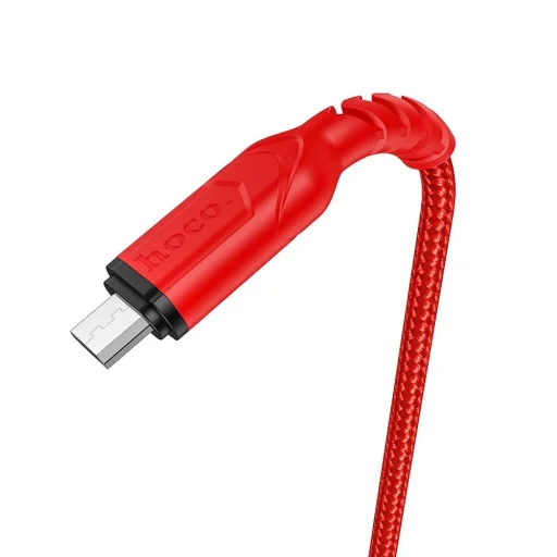USB A - Micro USB kábel Hoco 2,4A 1 m X59 piros - 2