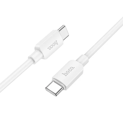 USB C - USB C kábel Hoco 3A 60W 1 m X96 fehér - 1