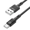 USB A - USB C Hoco 3A 1 m X83 fekete kábel thumbnail
