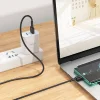 USB A - USB C Hoco 3A 1 m X83 fekete kábel thumbnail
