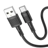 USB A - USB C Hoco 3A 1 m X83 fekete kábel thumbnail