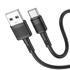 USB A - USB C Hoco 3A 1 m X83 fekete kábel