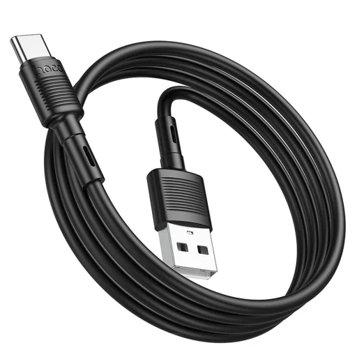 USB A - USB C Hoco 3A 1 m X83 fekete kábel - 3