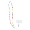 PIXIE nyakpánt telefonhoz, medál / zsinór hossza 68cm (hurokban 34cm) / nyakban - szívek