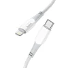 Lightning USB kábel Hoco PD 3A 20W 1 m X70 fehér thumbnail