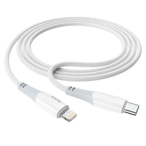 Lightning USB kábel Hoco PD 3A 20W 1 m X70 fehér - 2