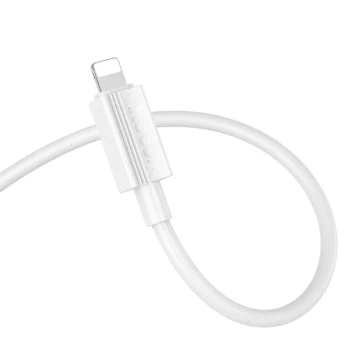 Lightning USB kábel Hoco 2,4A 1 m X107 fehér - 1