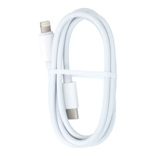 C típusú kábel Lightning PD 3A 27W C291 BOX 1 m fehér - 2