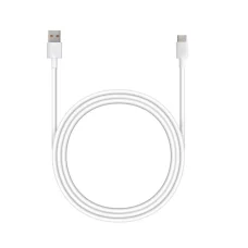 Type-C USB kábel USB A - Type C 3.0 2A HD2 1 m fehér