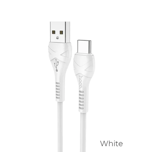 USB kábel A-tól USB-C-ig Hoco 1 m X37 fehér - 1
