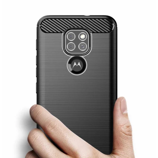 CARBON tok MOTOROLA Moto G9 PLAY / E7 PLUS fekete - 4