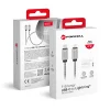 FORCELL F-ENERGY Metal C238 kábel Type C - Lightning PD 3A 27W 1 m ezüst, thumbnail
