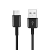 USB A - Type-C 2.0 kábel HD21 1 m fekete