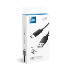 BLUE STAR LITE kábel 3A USB A - Type C 1,2 m fekete