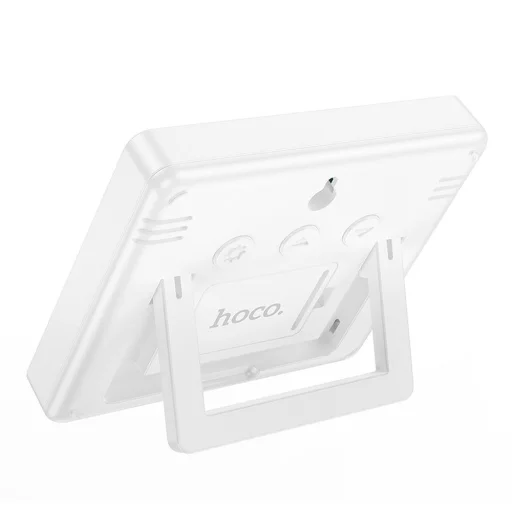 HOCO elektronikus óra hő- és páratartalom-mérővel HX41 fehér - 4