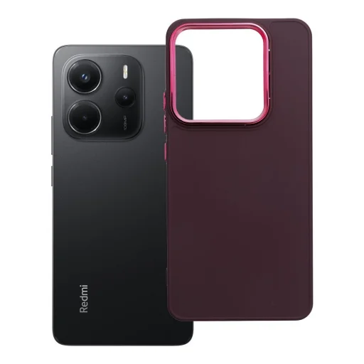 FRAME puzdro Xiaomi Redmi Note 14 4G (Globálna verzia - 164,84mm x 78,15mm x 8,16mm) fialové - 5