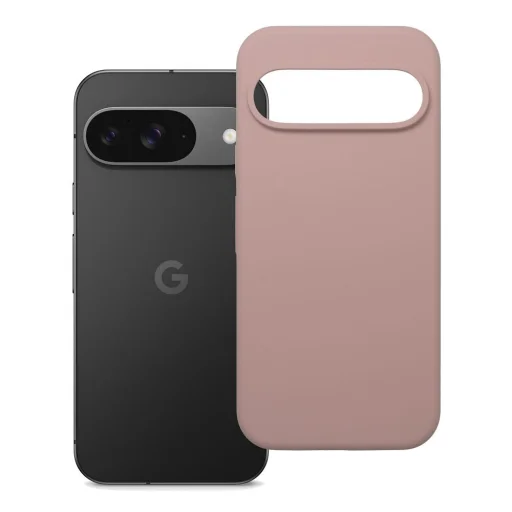 SILICONE 2mm tok GOOGLE PIXEL 9 készülékhez homokrózsaszín - 5
